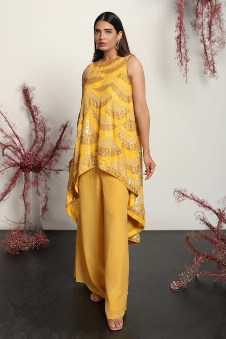 Nayantara Couture Helen Kurta & Palazzo Set 