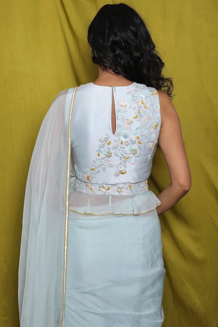 Nayantaara Organza Silk Saree 
