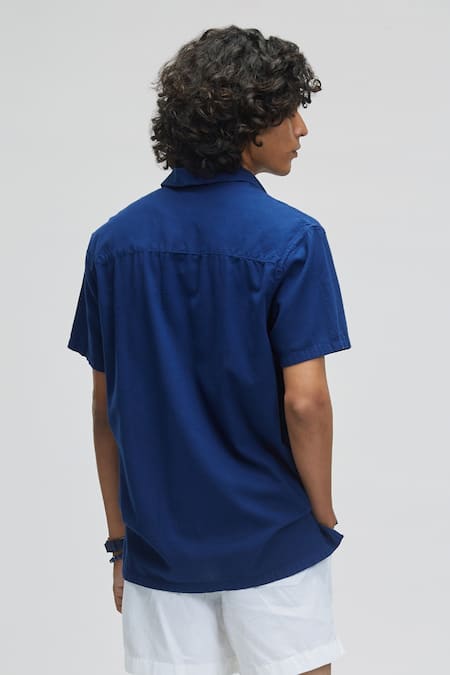 Terra Luna Aruba Linen Collared T-Shirt 