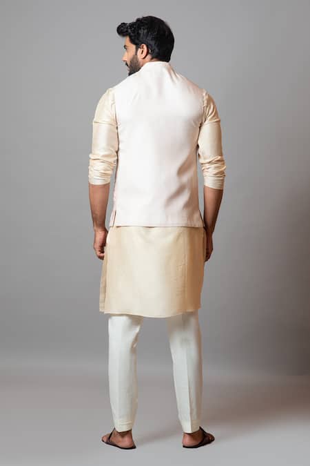 PAARSH Habitat Hand Embroidered Bundi 