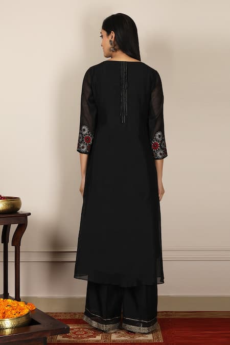 Pouli Pret Chanderi Anarkali Set 