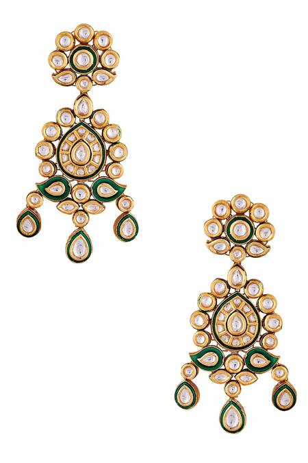 Anayah Jewellery_Kundan Choker Set_Online_at_Aza_Fashions