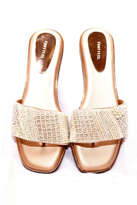 Foot Fuel Naseeb Embellished Flats 