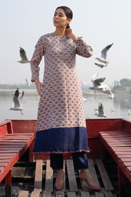 Pink Berry Printed Ladies Stylish Woolen Palazzo Suit at Rs 550/piece in  Ludhiana