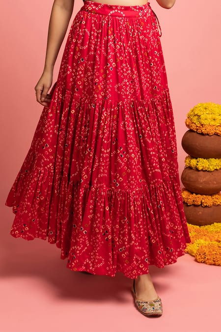 Shop Nitara Dhanraj Label Blue Raw Silk Mirror , Thread Printed Lehenga And Embroidered Choli Set Online at Aza Fashions Shop_Nitara Dhanraj Label_Blue Raw Silk Mirror , Thread Printed Lehenga And Embroidered Choli Set _Online_at_Aza_Fashions