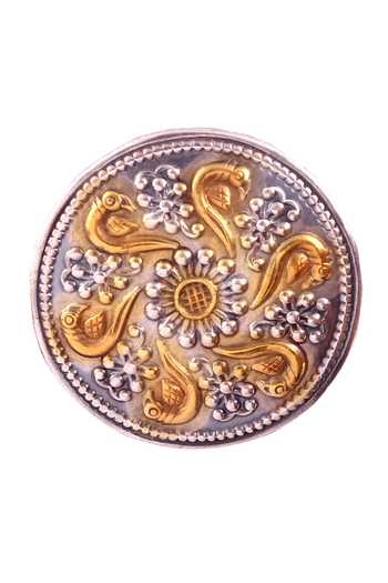 Shop_Noor_Silver Plated Handcrafted Stud Earrings_Online_at_Aza_Fashions