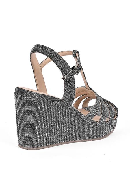 Vanilla Moon_Gray Neva Strappy Wedges_Online_at_Aza_Fashions