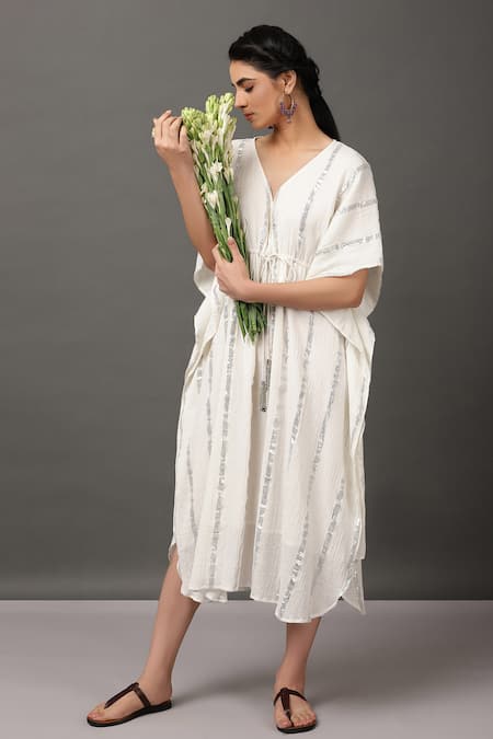 NUHH Cotton Striped Dress 