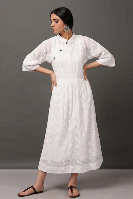 NUHH Cotton Embroidered Tunic 