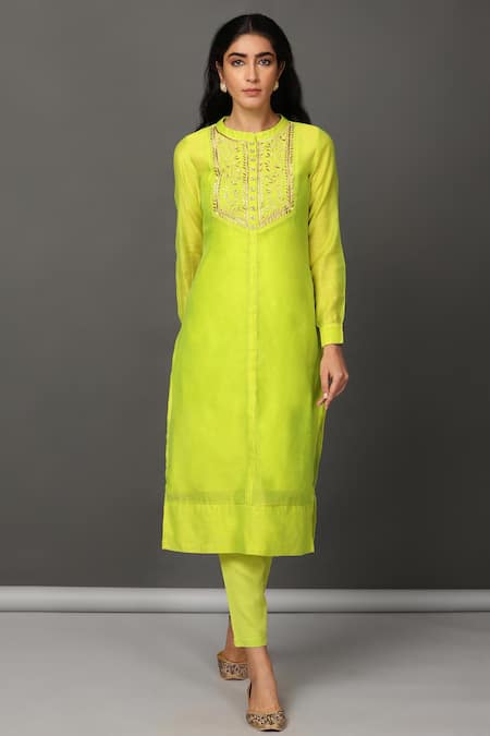 Nuhh Handwoven Kurta & Pant Set 