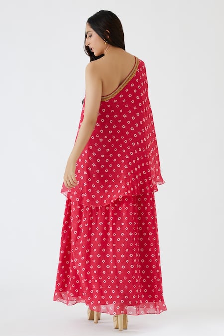 Nikasha One Shoulder Printed Tunic 