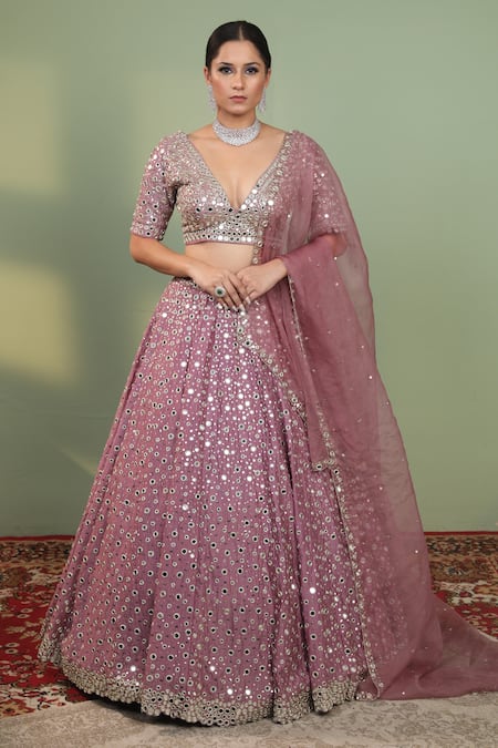 Neha Khullar Embroidered Bridal Lehenga Set 