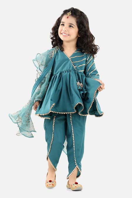 Fairies Forever Gota Patti Angrakha Dhoti Pant Set 