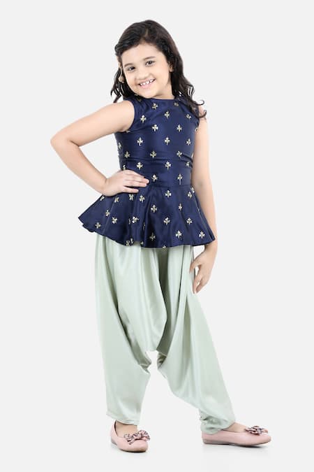 Fairies Forever Peplum Kurta & Dhoti Pant Set 