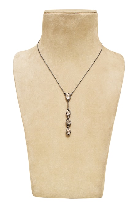 The Alchemy Studio Diamond Ivy Cut Necklace 