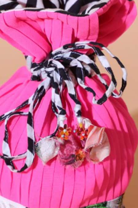 Nikasha Printed Potli Bag  