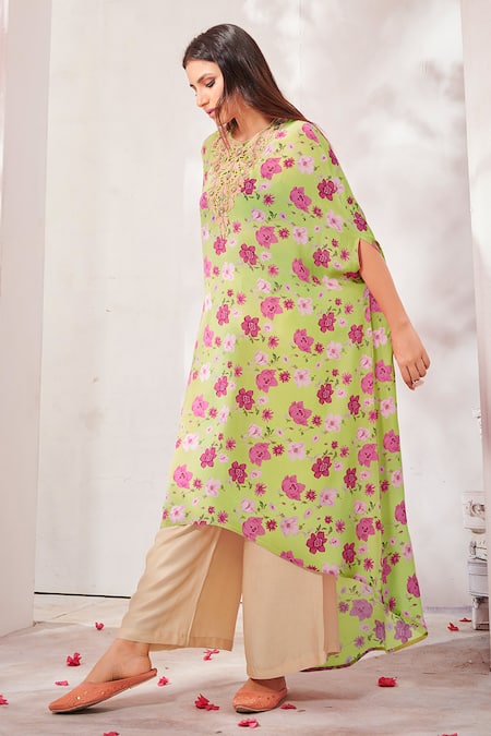 Namrata Lakhotia Printed Kurta & Palazzo Set 