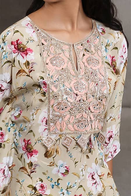 Namrata Lakhotia Printed Kurta & Palazzo Set 