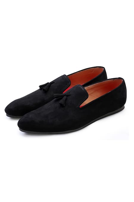 Kora By Nilesh Mitesh Tassel Handcrafted Loafers 