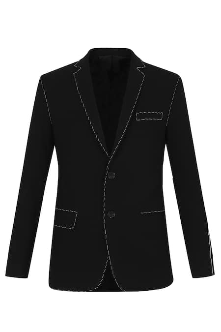 Buy SHIMLA COLLECTION Nice Black Blazer for Men Black Coat for Men Stylish  Single Breasted Formal Regular Slim Fit Casual Full Sleeves Solid Latest  Suit Coat for Wedding Party Office Wear (36,