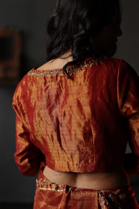 Shorshe Clothing Boat Neck Blouse 