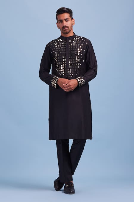 Diyarajvvir Cotton Silk Embroidered Kurta Set 