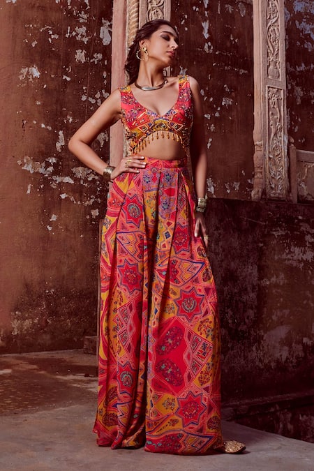 DiyaRajvvir Printed Jumpsuit 