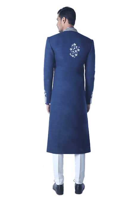 Debarun Embroidered Sherwani & Kurta Set 
