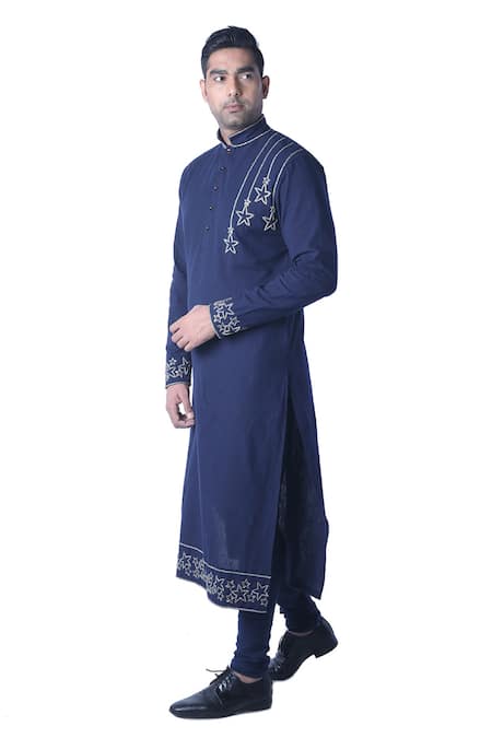 Debarun Embroidered Kurta Set 