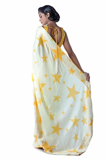 Debarun Printed Saree with Blouse 