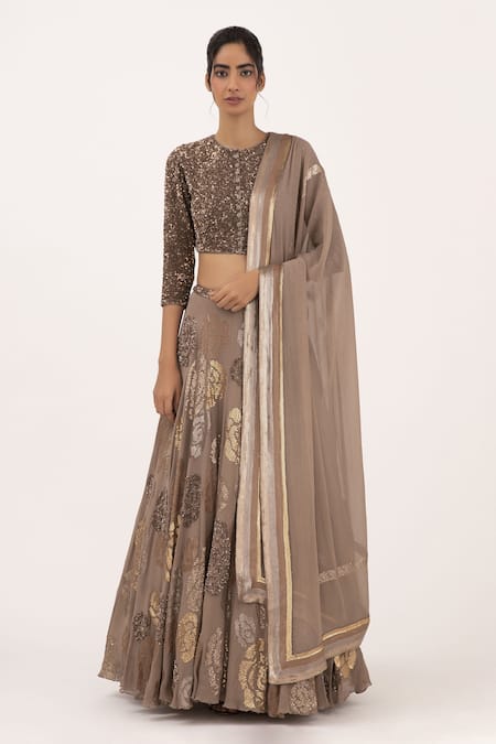 BIBA Womens Lehenga Set | Lehenga, Indie dresses, Silk lehenga