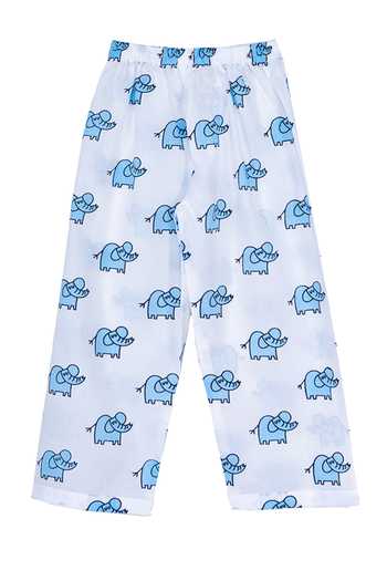 Buy Little Stars Blue Cotton Elephant Print Night Suit Set Online at Aza Fashions Buy_Little Stars_Blue Cotton Elephant Print Night Suit Set _Online_at_Aza_Fashions