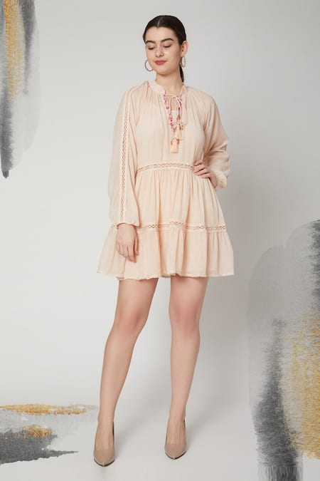 Nadima Saqib Embroidered Dress 