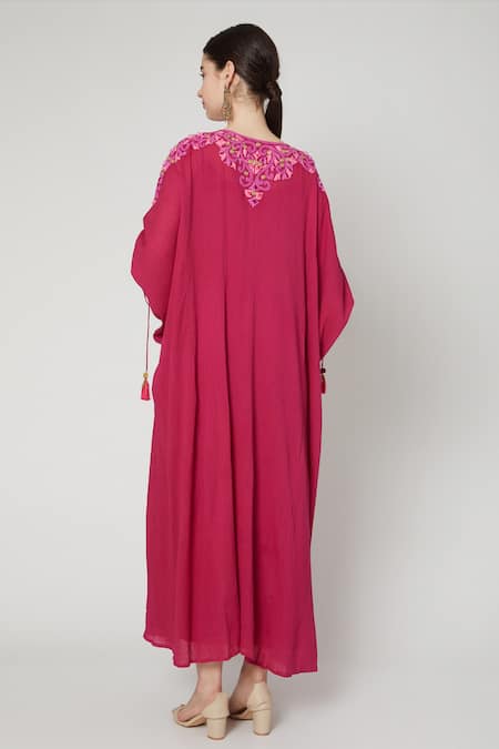 Nadima Saqib Embroidered Kaftan 