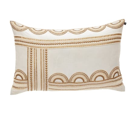 Nakul Sen Velvet Cushion Cover with Filler Single Pc 