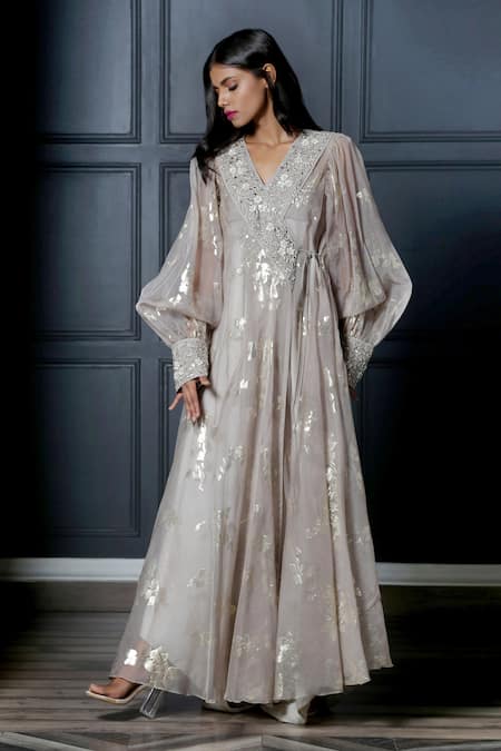 Nandita Thirani Jumpsuit with Organza Cape 