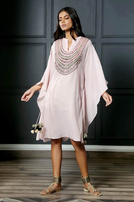 Nandita Thirani Embroidered Kaftan Dress 