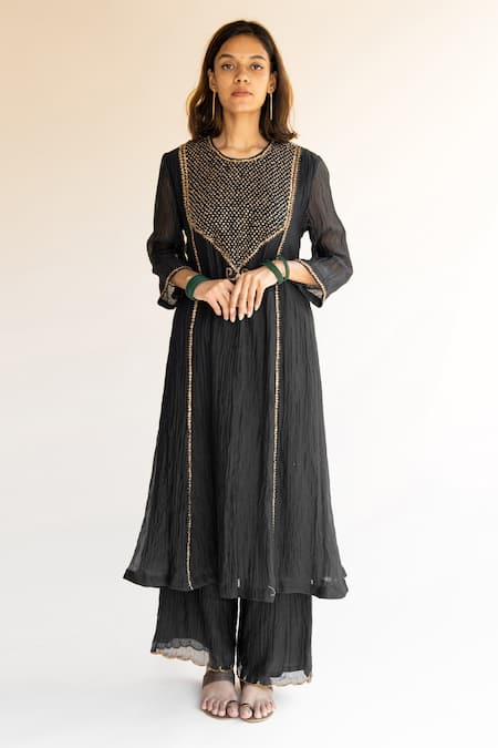 Nirjara Firdaus Abha Kurta & Palazzo Set 
