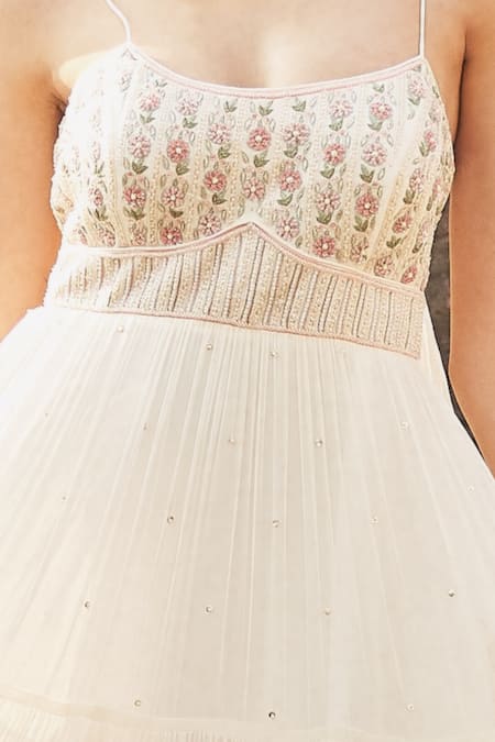 Disha Muchhala Embroidered Tiered Gown 