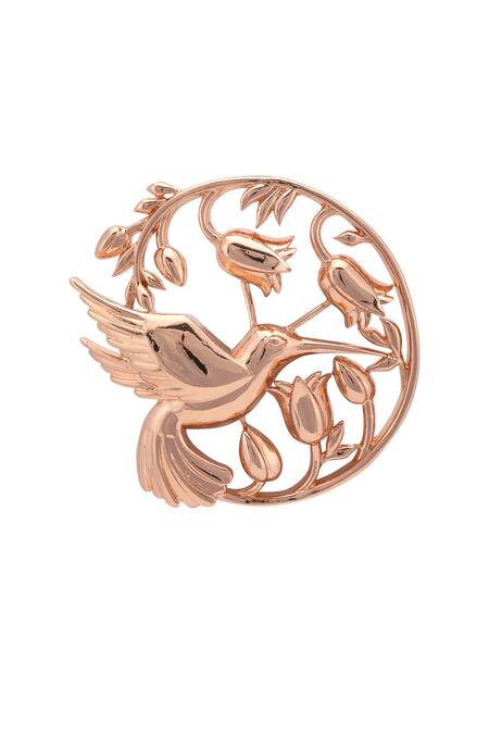 Opalina Soulful Jewellery Gold Plated Cut Work Handcrafted Floral Statement Studs at Aza Fashions Opalina Soulful Jewellery_Gold Plated Cut Work Handcrafted Floral Statement Studs _at_Aza_Fashions