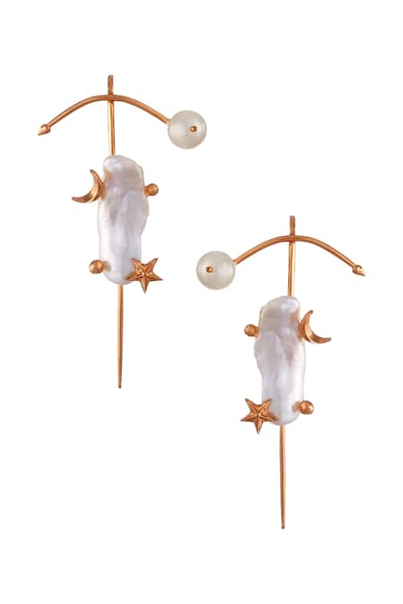 Outhouse  Lupis Crawler Bead Ear Cuff  