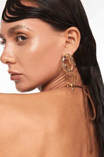 Shop_Outhouse_Gold Plated Drip_Online_at_Aza_Fashions