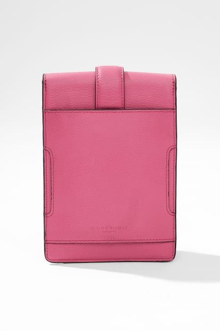 Outhouse Pink Embroidery Persian Messenger Bag Online at Aza Fashions Outhouse_Pink Embroidery Persian Messenger Bag_Online_at_Aza_Fashions