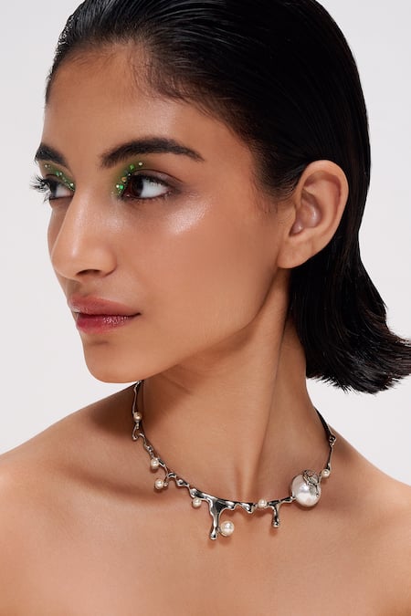 Sophie Buhai Baroque-Pearl Collar Necklace - Farfetch