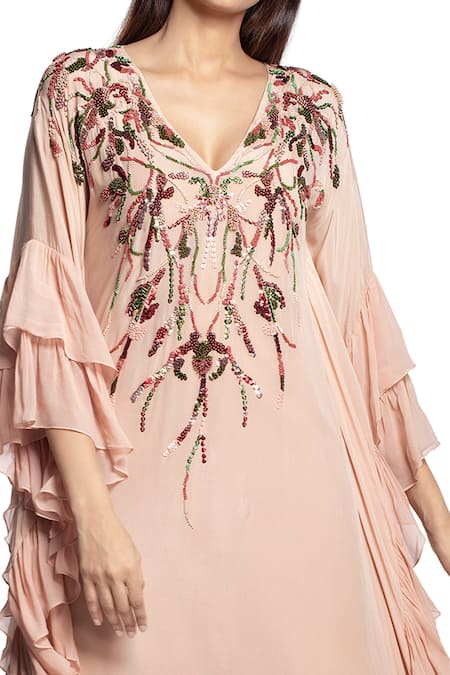 Ohaila Khan Embroidered Kaftan 