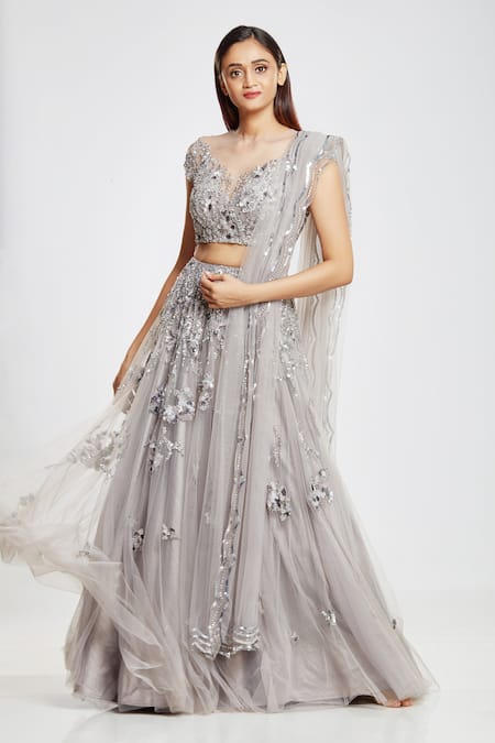 Ohaila Khan Embellished Bridal Lehenga Set 