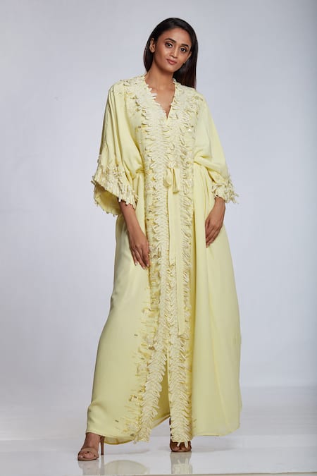 Ohaila Khan Embellished Kaftan 