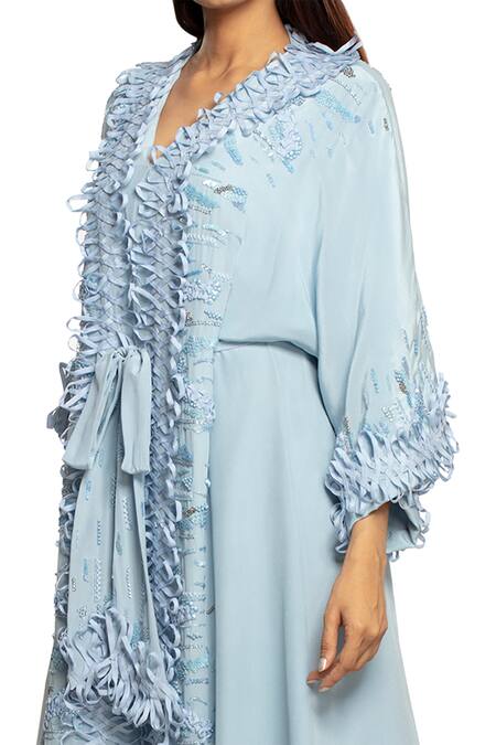 Ohaila Khan Embellished Kaftan 