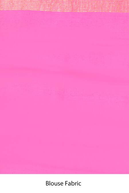 Buy_Nazaakat By Samara Singh_Red Hand Painted Banarasi Munga Silk Saree_Online_at_Aza_Fashions