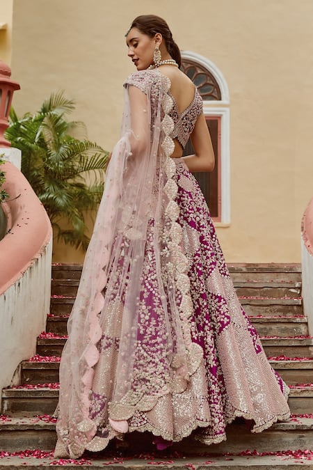 Osaa By Adarsh Embroidered Bridal Lehenga Set 